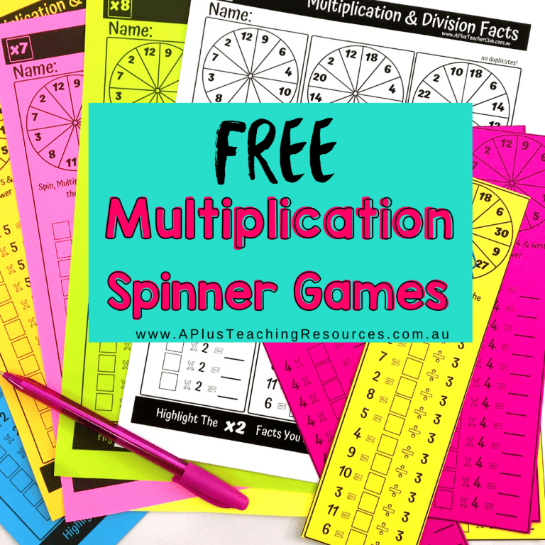 Must Have FREE Printable Multiplication Games A Plus Teaching Resources