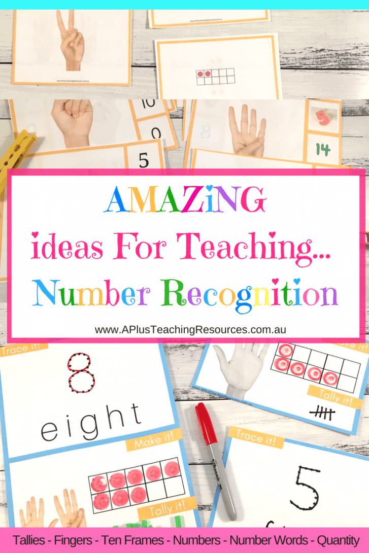 Teaching Number Recognition Activities 0-10 : A Plus Teaching Resources