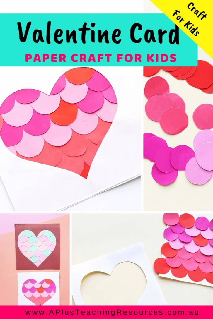 DIY Kids Valentine Cards Classroom Craft – A Plus Teaching Resources